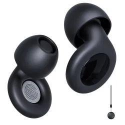 PEATOP Reusable Noise-Cancelling Ear Plugs for Sleep & Travel