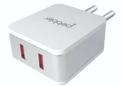 Pebble 20 W Qualcomm 3.0 2.4 A Wall Charger