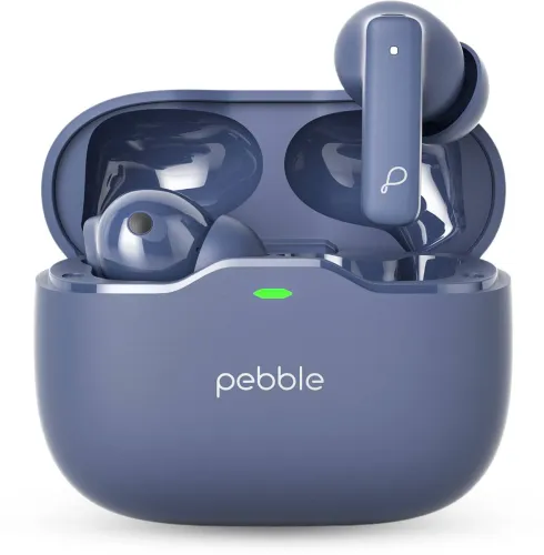 Image of Pebble BlissBuds Ultra (Blue, In-Ear)
