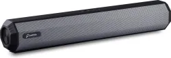 Pebble Edge Plus 10 W Bluetooth Soundbar (Grey, Stereo Channel)
