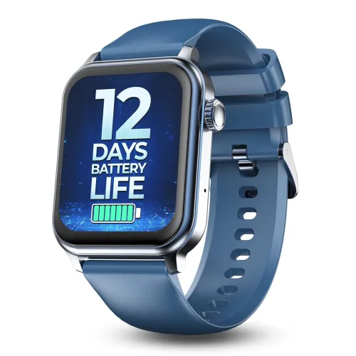 Image of Pebble Ultra Life 1.83inch True HD 600 Nits Display, BT Calling, 600 mAh Battery, Unisex Design, Sensor, Multi Sports Mo