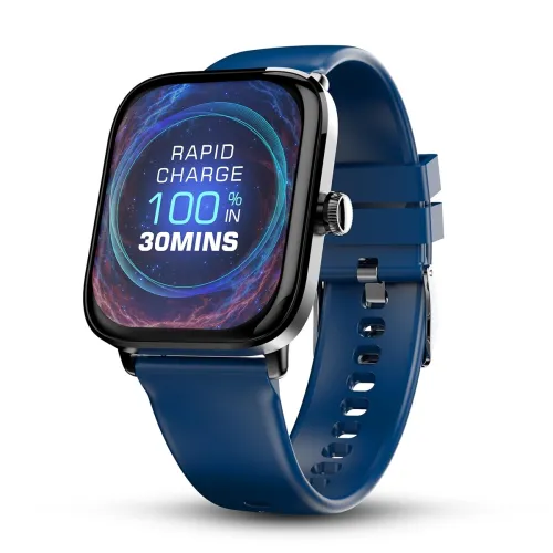 Image of Pebble Ultra Rapid 1.83inch HD Smartwatch (Winter Blue)