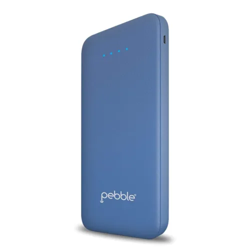 Image of Pebble Volt 10,000 mAh high-Speed Power Bank (Blue)