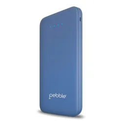 Pebble Volt 10,000 mAh high-Speed Power Bank (Blue)