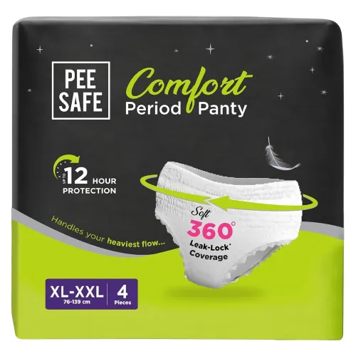 Image of Pee Safe Comfort Period Panties XL-XXL Pack of 4
