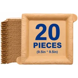 Peel Plate [1-Pack] 20 Servings Total