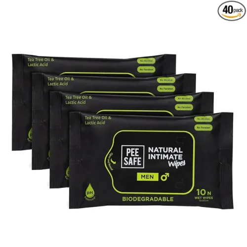 Image of PEESAFE Intimate Wipes 40 Wipes