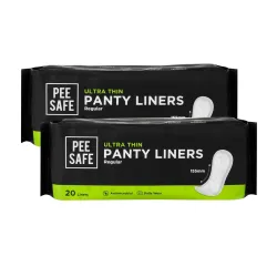 Pee Safe Panty Liners For Women Daily Use - 40 Liners