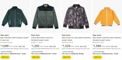 Pepe Jeans Boys Jackets at minimum 65% Discount