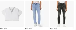 Pepe Jeans Clothing Upto 80% OFF