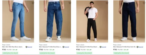 Image of Pepe Jeans Jeans at minimum 72% Discount