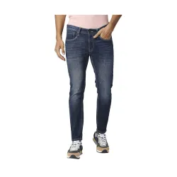 Pepe Jeans Machine Wash Cotton Blend Slim Fit Mens Jeans