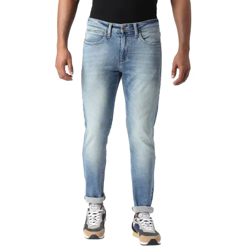 Image of Pepe Jeans Men's Skinny Fit Mid Rise Jeans