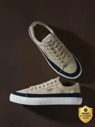 Pepe Jeans Men’s Canvas Platform Sneakers
