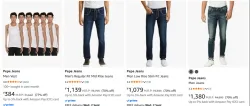 Pepe Jeans Men's Clothing up to 77% Discount