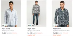 Pepe Jeans Men's Flate 70% Discount