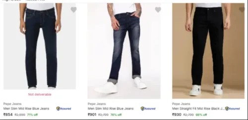 Image of Pepe Jeans Men's jeans up to 76% Discount 