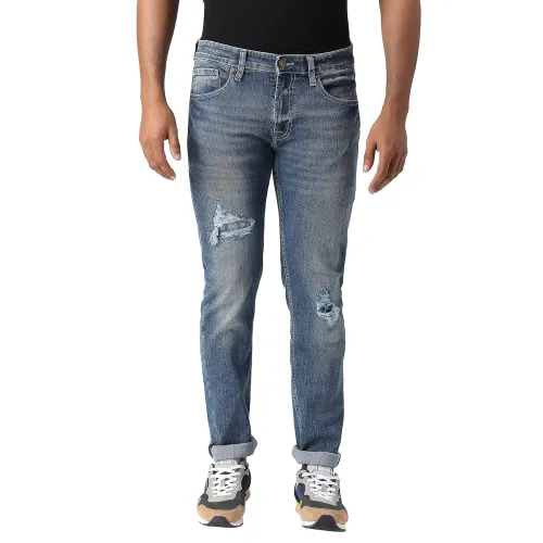 Image of Pepe Jeans Men's Low Rise Straight Jeans