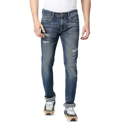 Image of Pepe Jeans Men's Mid Rise Slim Jeans