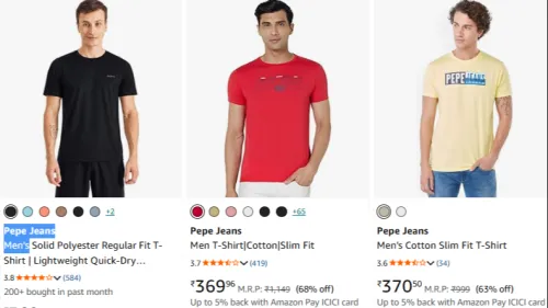 Image of Pepe Jeans Men's Upto 63% Discount
