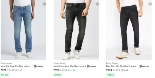Image of Pepe Jeans Men's at Minimum 72% Discount