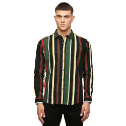 Pepe Jeans Mens Casual Shirt Striped Shirt for Men| Regular Fit