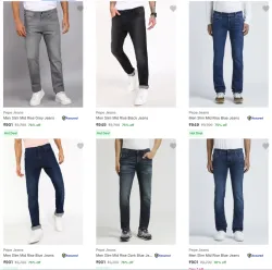 Pepe Jeans Mens Jeans @ Minimum 70% Discount