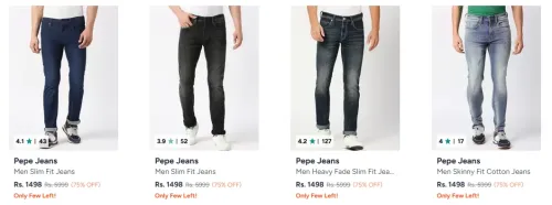 Image of Pepe Jeans Men's Jeans up to 75% Discount
