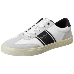 PEPE JEANS Mens Low-Cut Anti-Skid Cupsole Sneakers