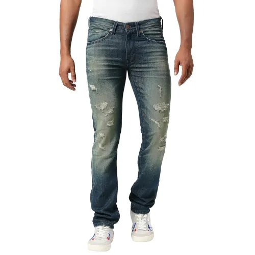 Image of Pepe Jeans Men's Mid Rise Slim Jeans