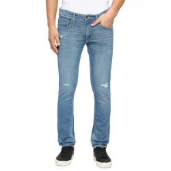 Pepe Jeans Mens Regular Fit Mid Rise Jeans