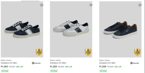Image of Pepe Jeans Men's Shoes at 68% discount 