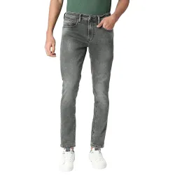 Pepe Jeans Mens Skinny Fit Mid Rise Jeans