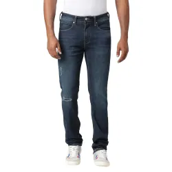 Pepe Jeans Mens Slim Fit Mid Rise Jeans