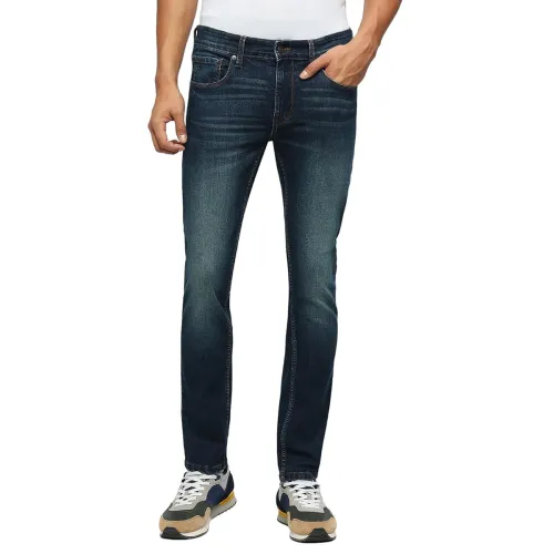 Image of Pepe Jeans Men's Slim Fit Mid Rise Jeans