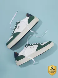 Pepe Jeans Sneakers For Men (Green, 10)