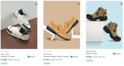 Pepe Jeans Sneakers For Men,s Minimum 60% Discount.