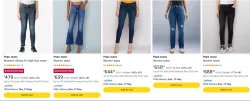 Pepe Jeans Womens Jeans at minimum 70% Discount