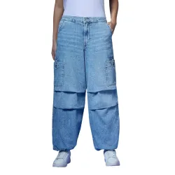Pepe Jeans Womens High Rise Straight Jeans