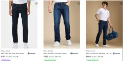 Pepe Mens Jeans at Starting ₹797