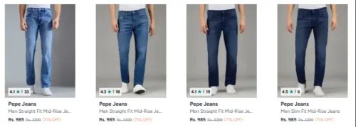 Image of Pepe Men jeans up to 71% Discount