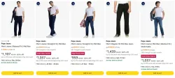 Pepe Mens Straight Jeans at minimum 60% Discount