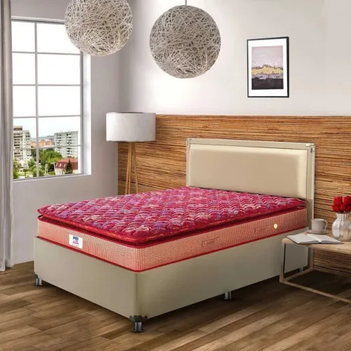 Image of PEPS Springkoil Durable PU Foam Quilt, Medium Firm Back Support