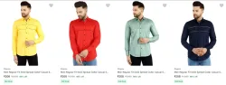 Pepzo Mens Casual Shirts upto 89% Discount