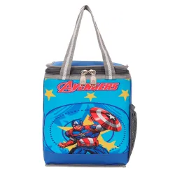 perfect star Lunch Bag Office Tiffin Bags for Men Women | Insulated Hot/Cold Travel Box & Bottle | Boys & Girls Polyeste