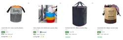 Perfectkrafts Laundry Baskets upto 89% Discount