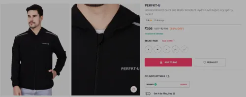 Image of PERFKT-U Hooded Windcheater Jacket