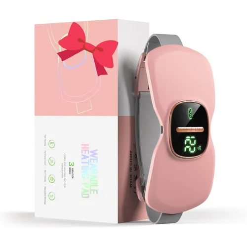 Image of Period Cramp Relief Portable Cordless Menstrual Pain Massage 