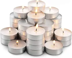 Perpetual Tea Light Candles Set of 50