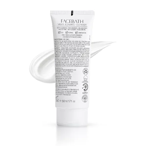 Image of Personal Touch Face Wash for Women & Men | Deep Cleansing Face Cleanser with Niacinamide, Salicylic Acid & Tea Tree | Ra